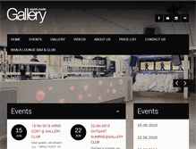 Tablet Screenshot of gallery.hr